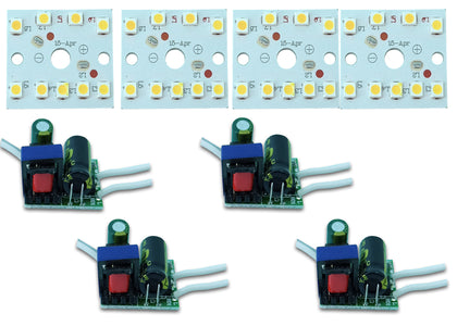 9 watt led chip with led driver - NKtronics